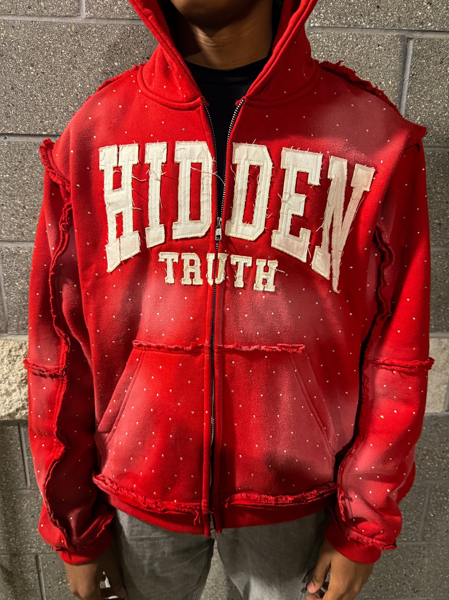 "CRIMSON" ET ZIP UP